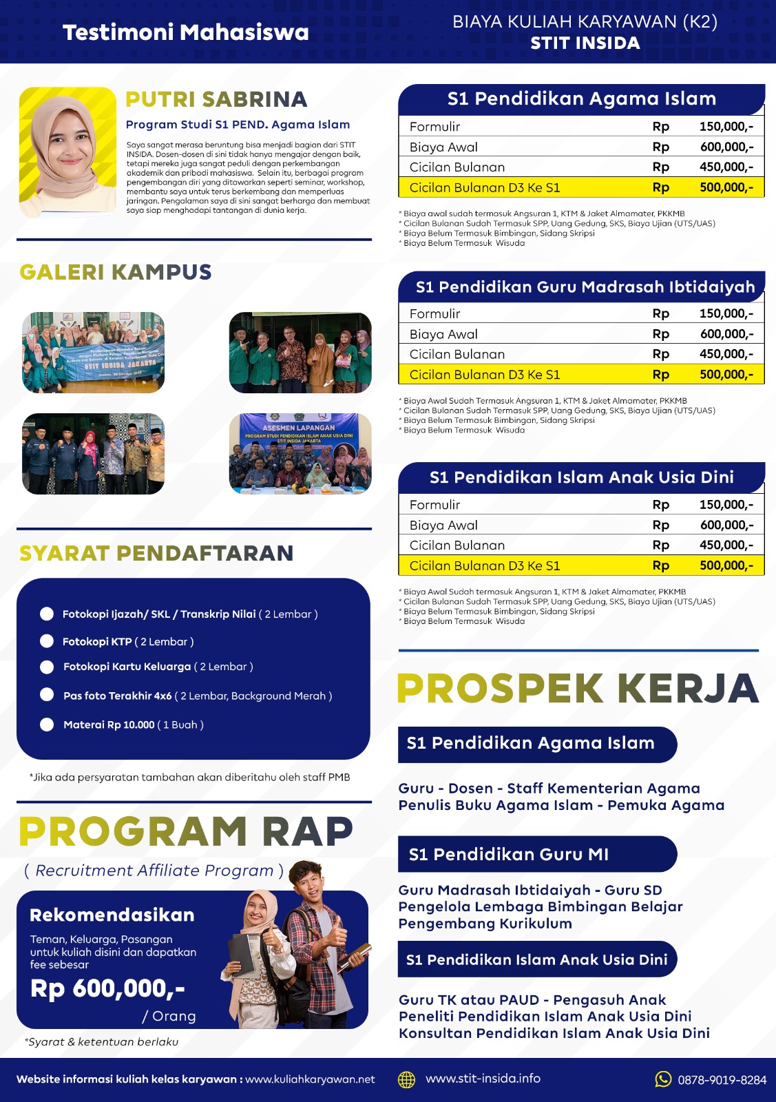 Brosur Belakang